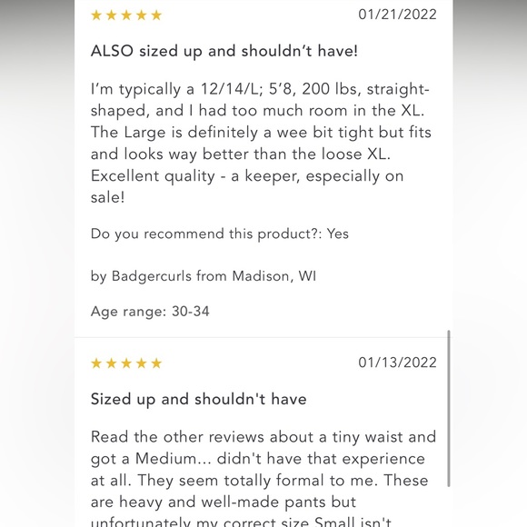 NWT anthropologie straight twill pants s - Picture 5 of 8